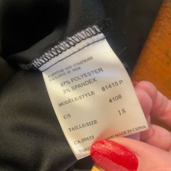 2 Piece Faux Suede Tank Top and Pants Plus Size 18 - Picture 5 of 9